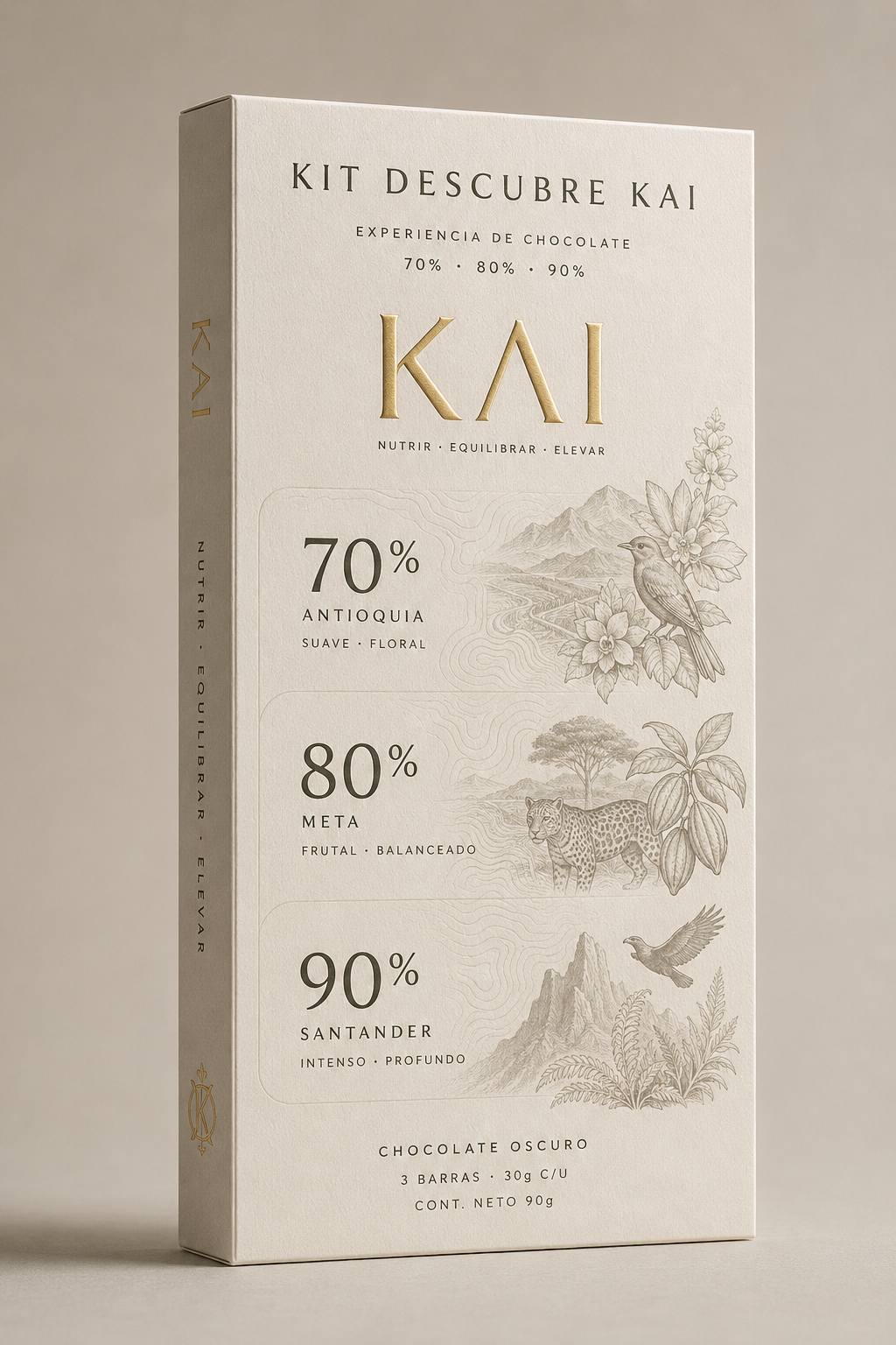 Kit Descubre KAI – Experiencia 70%, 80%, 90%