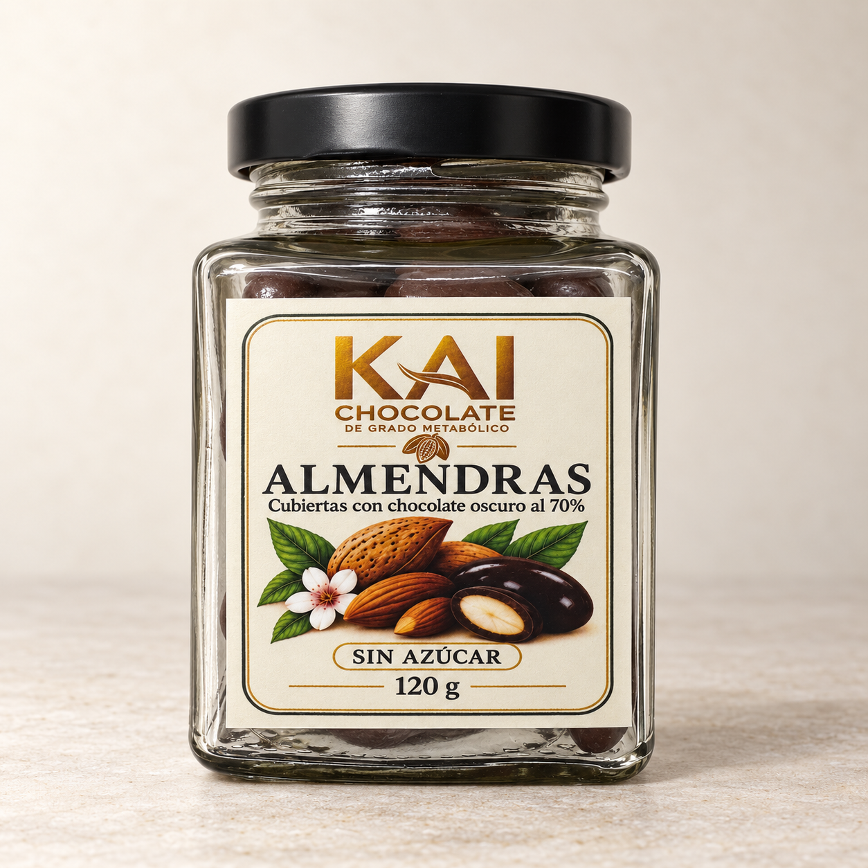 Almendras · Frasco 120g
