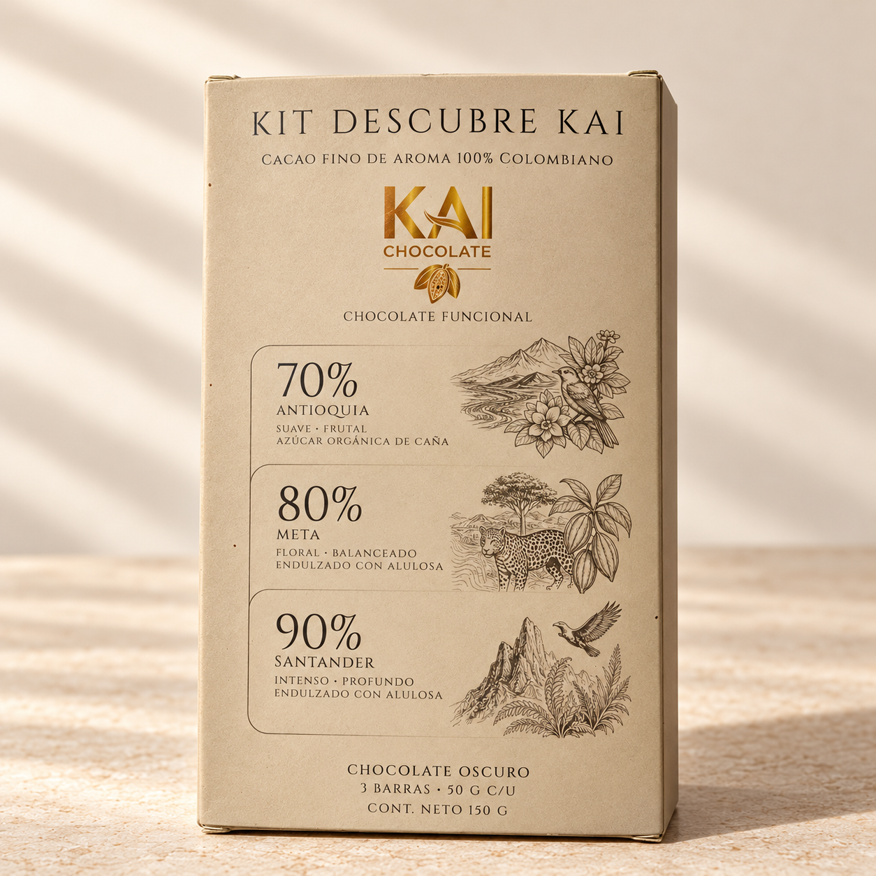 Kit Descubre KAI – Experiencia 70%, 80%, 90%